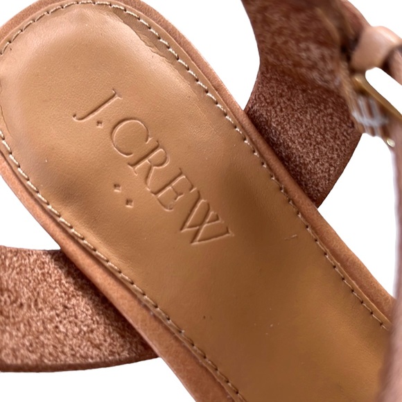 NWOT J. Crew heeled sandals - Picture 4 of 7